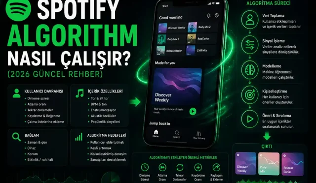 spotify algoritması nasıl çalışır